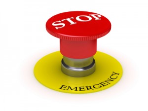 button - emergency STOP